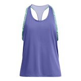 Under Armour Girls' Knockout 2 in 1 Tank Front_Flat