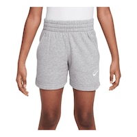 Nike Sportswear Girls' Club Fleece Shorts Front_Flat