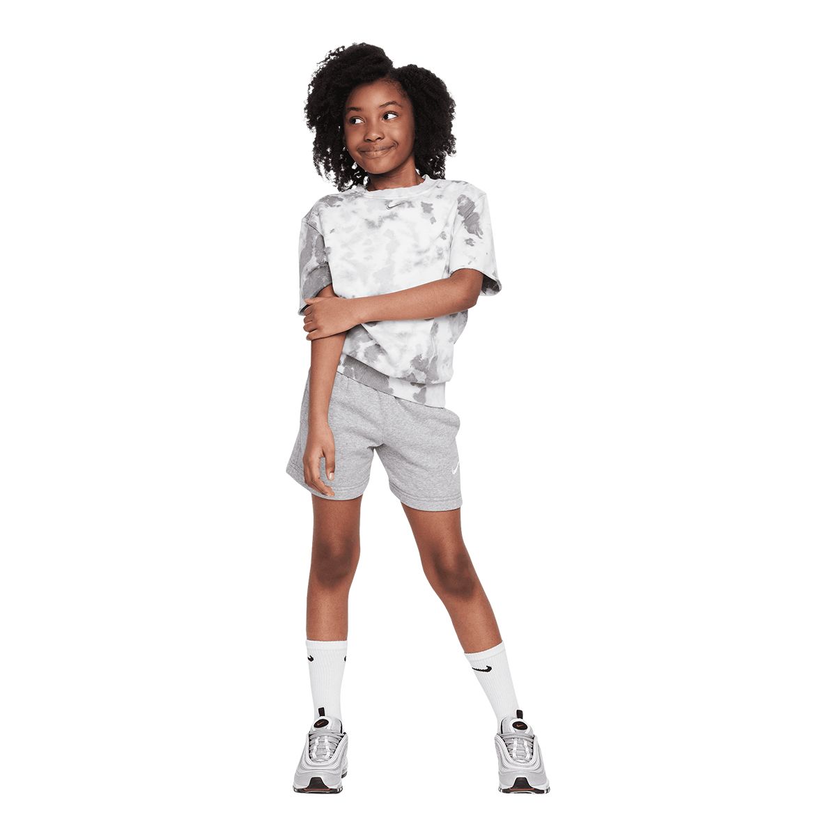 Nike Sportswear Girls' Club Fleece Shorts