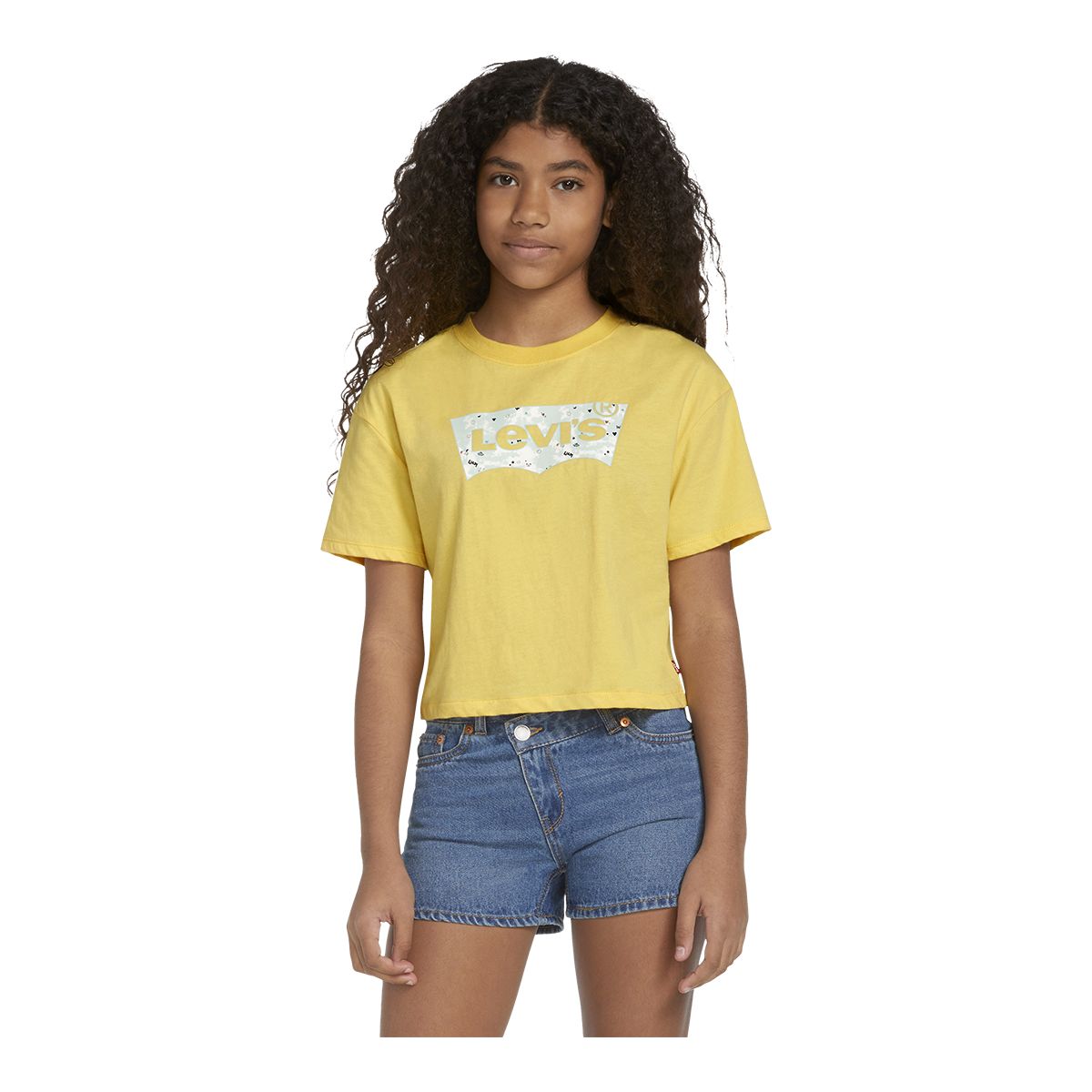 Image of Levi's Girls' Meet and Greet Batwing T Shirt