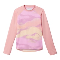 Columbia Girls' Sandy Shores™ Long Sleeve Sunguard Shirt Front_Flat