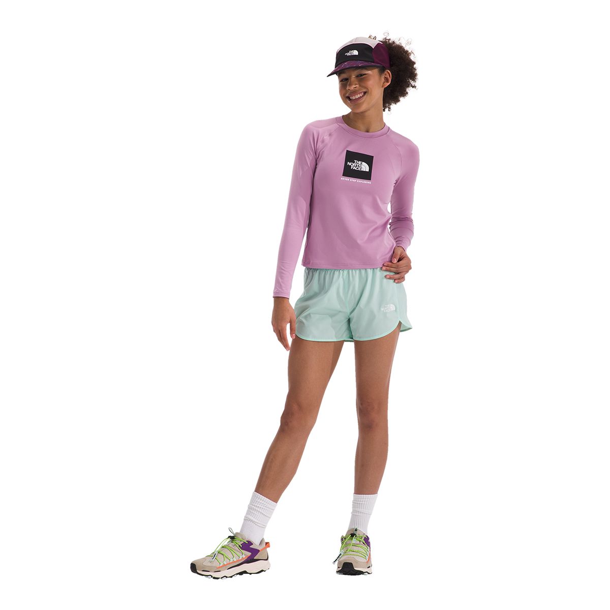 The North Face Kids' Amphibious UPF 40 Long Sleeve T Shirt