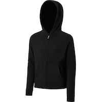 Vans Girls' Chalkboard Zip Hoodie Front_Angled_Left