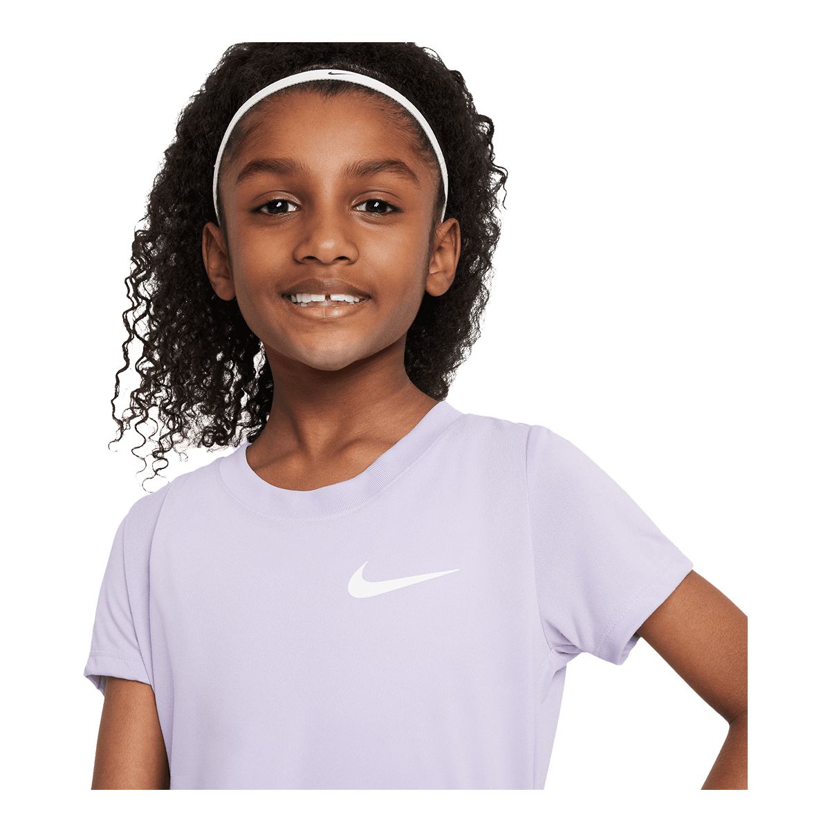 Nike Girls' NK Dri-FIT Scoop T Shirt