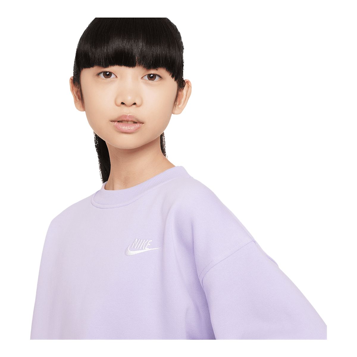 Nike Sportswear Girls' Club Oversized Sweatshirt