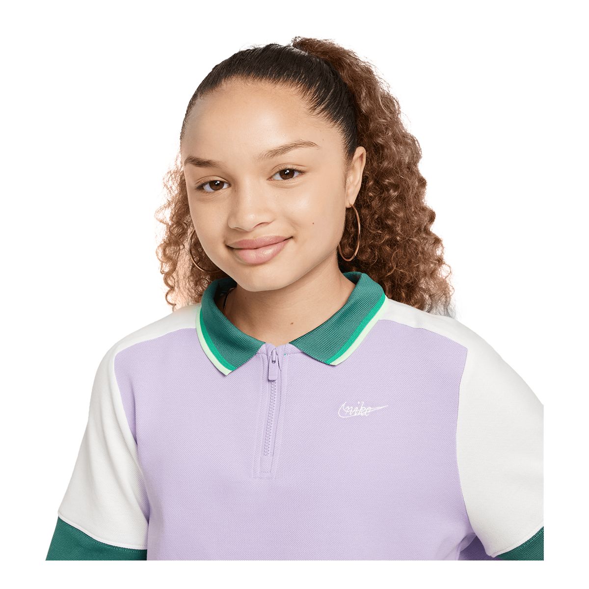 Nike Sportswear Girls' Crop Novelty T Shirt