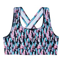 FWD Girls' Printed Sports Bra Front_Flat