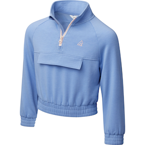 Ripzone Girls' Good Days 2.0 1/4 Zip Fleece Pullover Top