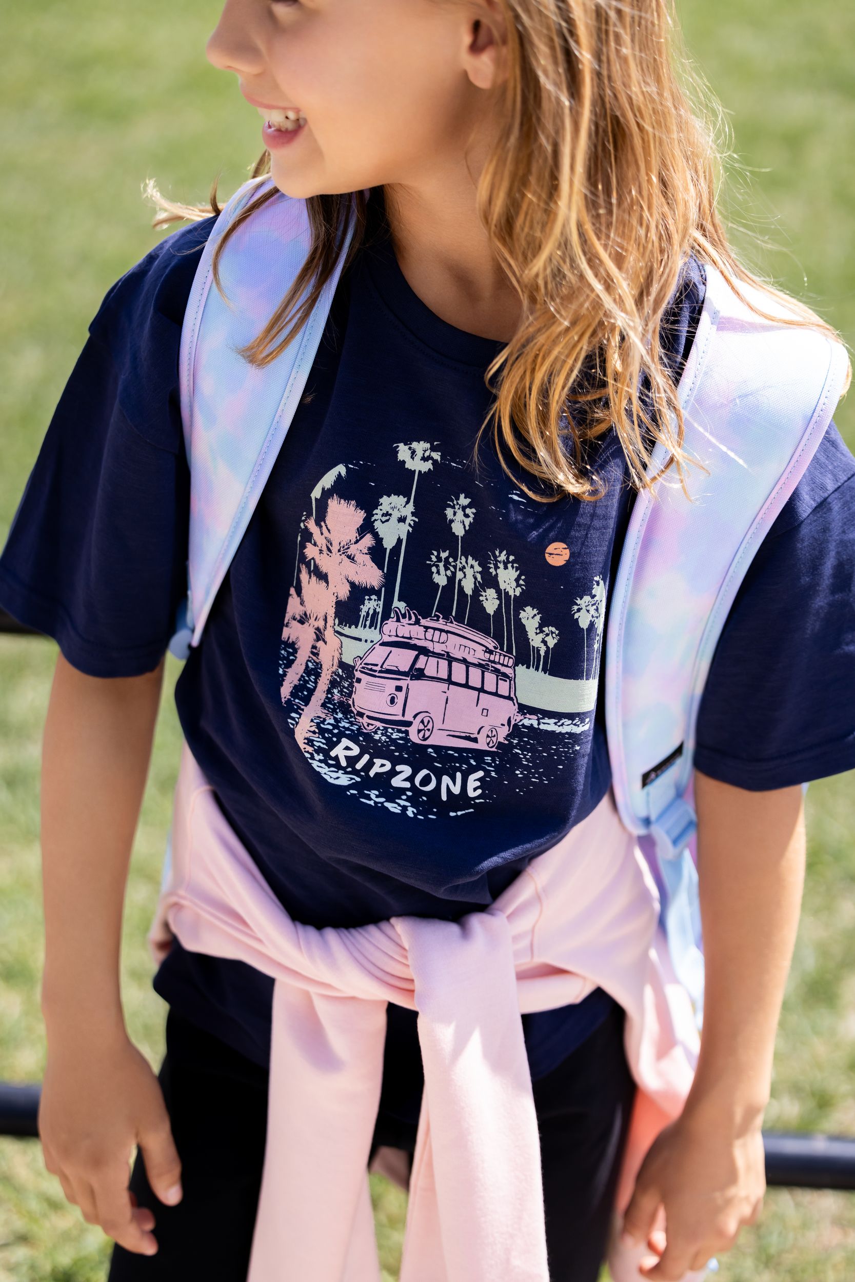 Ripzone Girls' Remmy Oversized T Shirt
