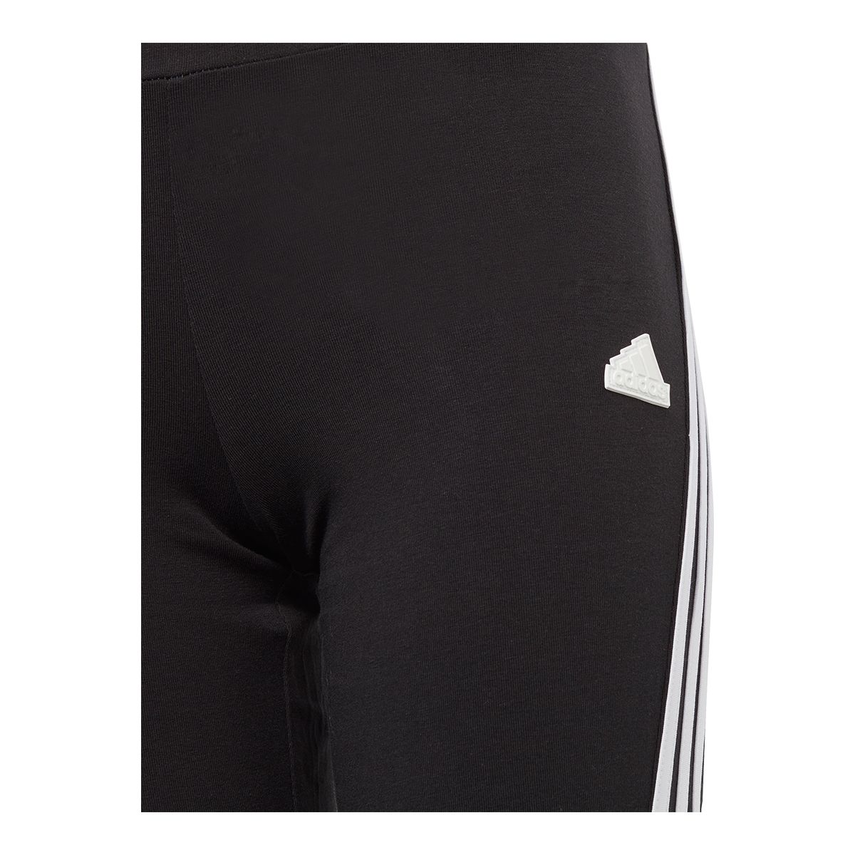 adidas Girls' Future Icons 3-Stripe Flared Pants