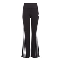 adidas Girls' Future Icons 3-Stripe Flared Pants Front_Flat