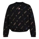 adidas Girls' All Over Print Crew Neck Top Front_Flat