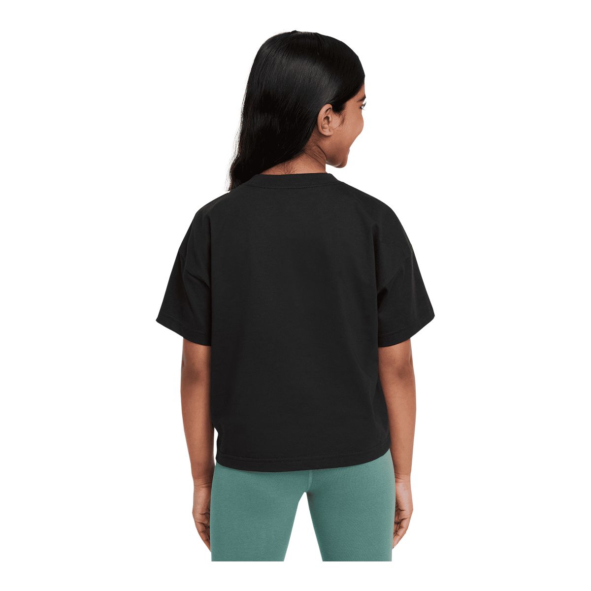 Nike Sportswear Girls' Essential All Over Print T Shirt