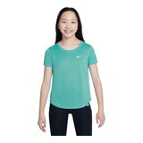 Nike Girls' Dri-FIT Leg Scoop T Shirt Front_Flat