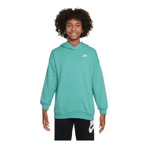 Nike Sportswear Girls' Club Fleece Oversized Pullover Hoodie