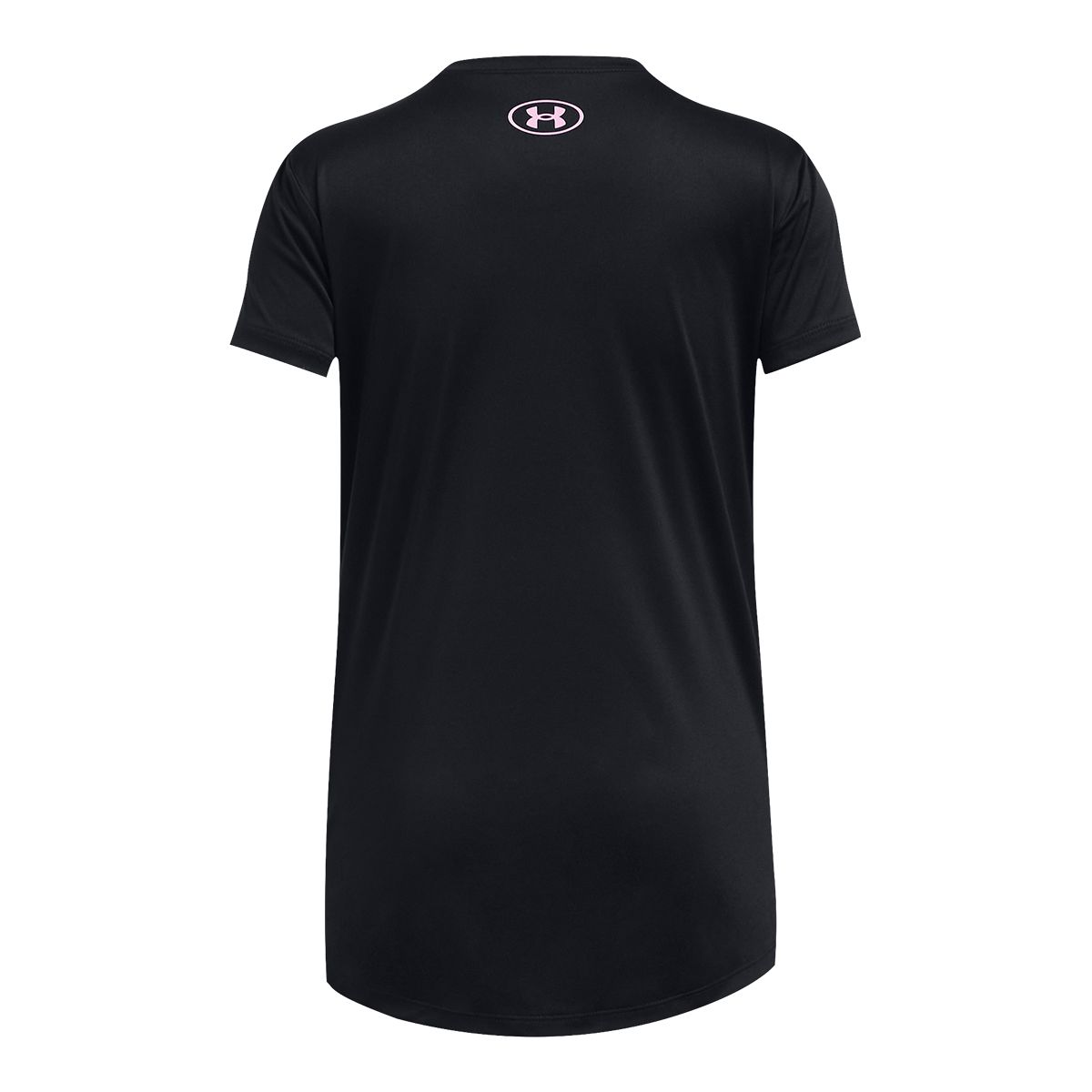 Under Armour Girls' Tech Print Big Logo T Shirt