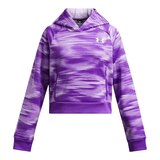 Under Armour Girls' Armour Fleece® Pro Print Hoodie Front_Flat