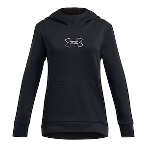 Under Armour Girls' Armour Fleece® Novelty Big Logo Hoodie
