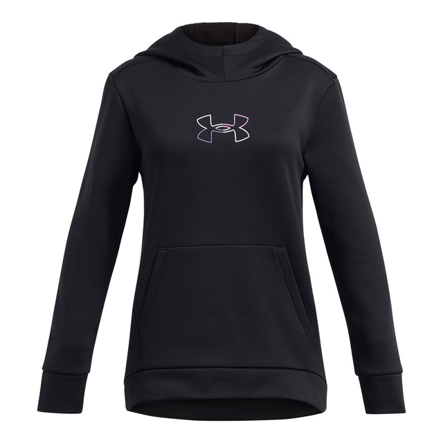 Under Armour Girls' Armour Fleece® Novelty Big Logo Hoodie