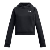 Under Armour Girls' Fleece Pro Hoodie Front_Flat