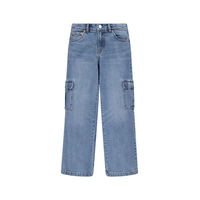 Levi's Kids' Unisex '94 Baggy Cargo Organic Jeans Front_Flat