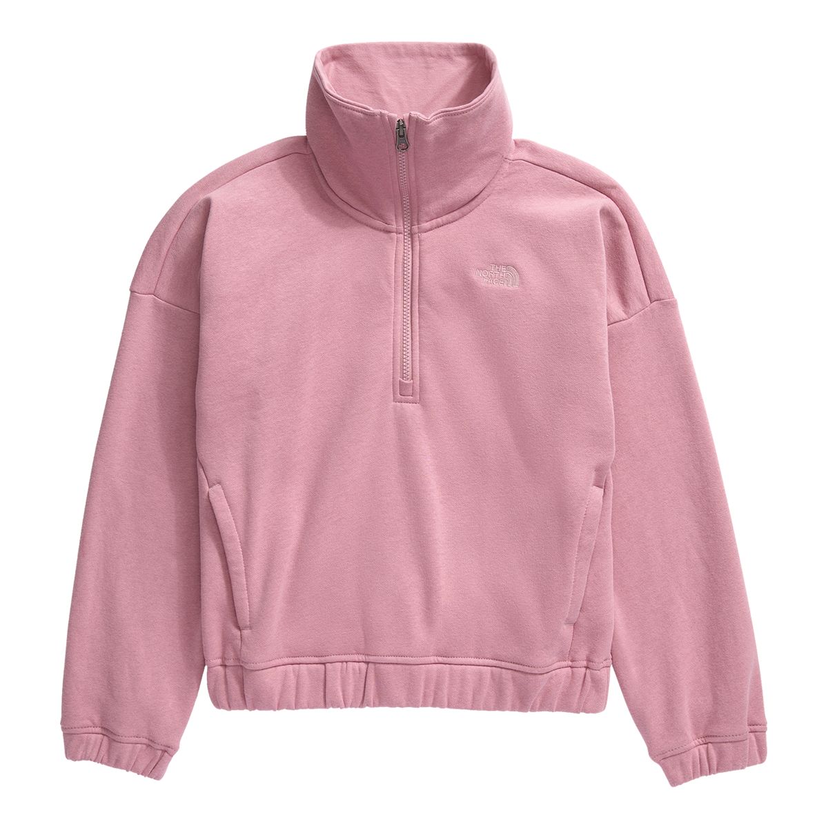 The North Face Girls' Camp Fleece Quarter Zip Hoodie