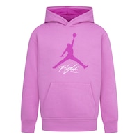 Jordan Girls' Jumpman Baseline Pullover Hoodie Front_Flat