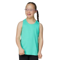 FWD Girls' Digi Stripe Tank Front_Flat