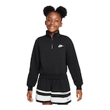 Nike Sportswear Kids' Club 1/2 Zip Sweatshirt Front_Flat