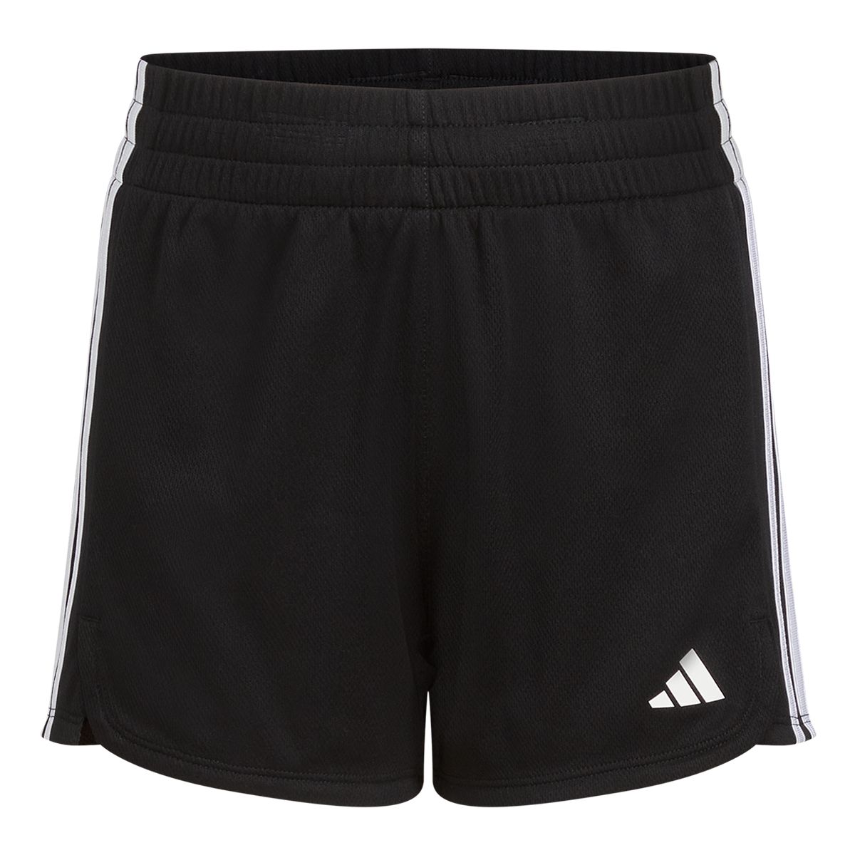 adidas Kids' 3-Stripes 3 Inch Mesh Shorts