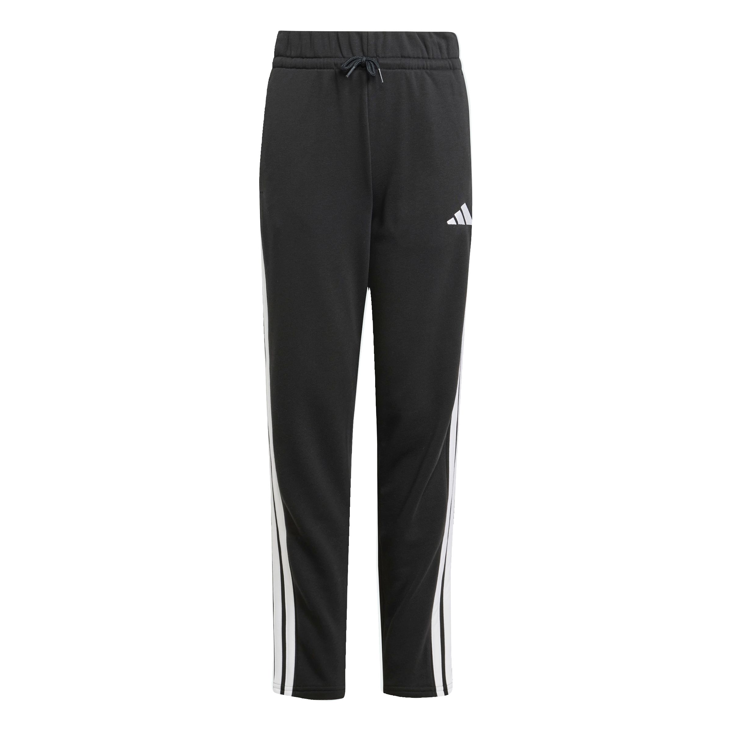 adidas Junior Girls' 3-Stripe French Terry Pants