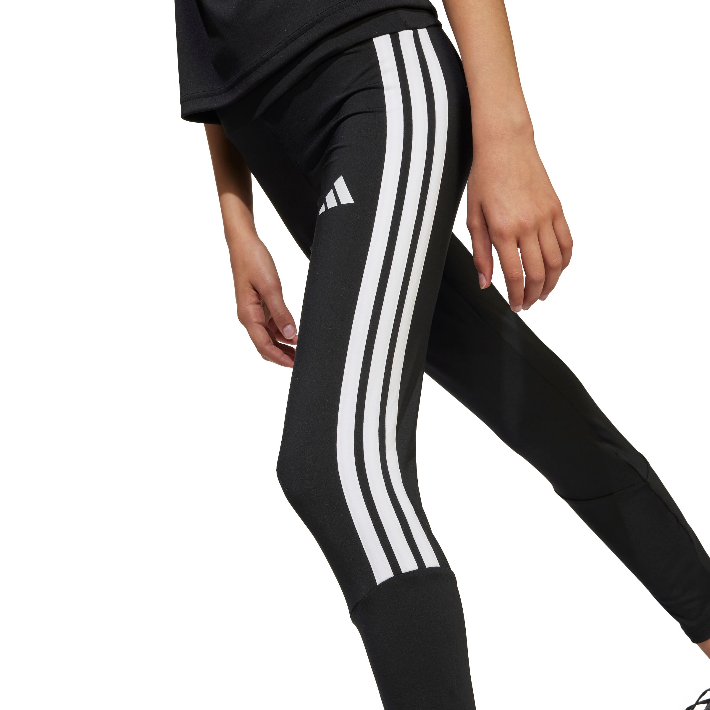adidas Junior Girls' TR Essentials 3-Stripe Leggings