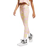 adidas Junior Girls' Essentials Flower Leggings Front_Angled_Left