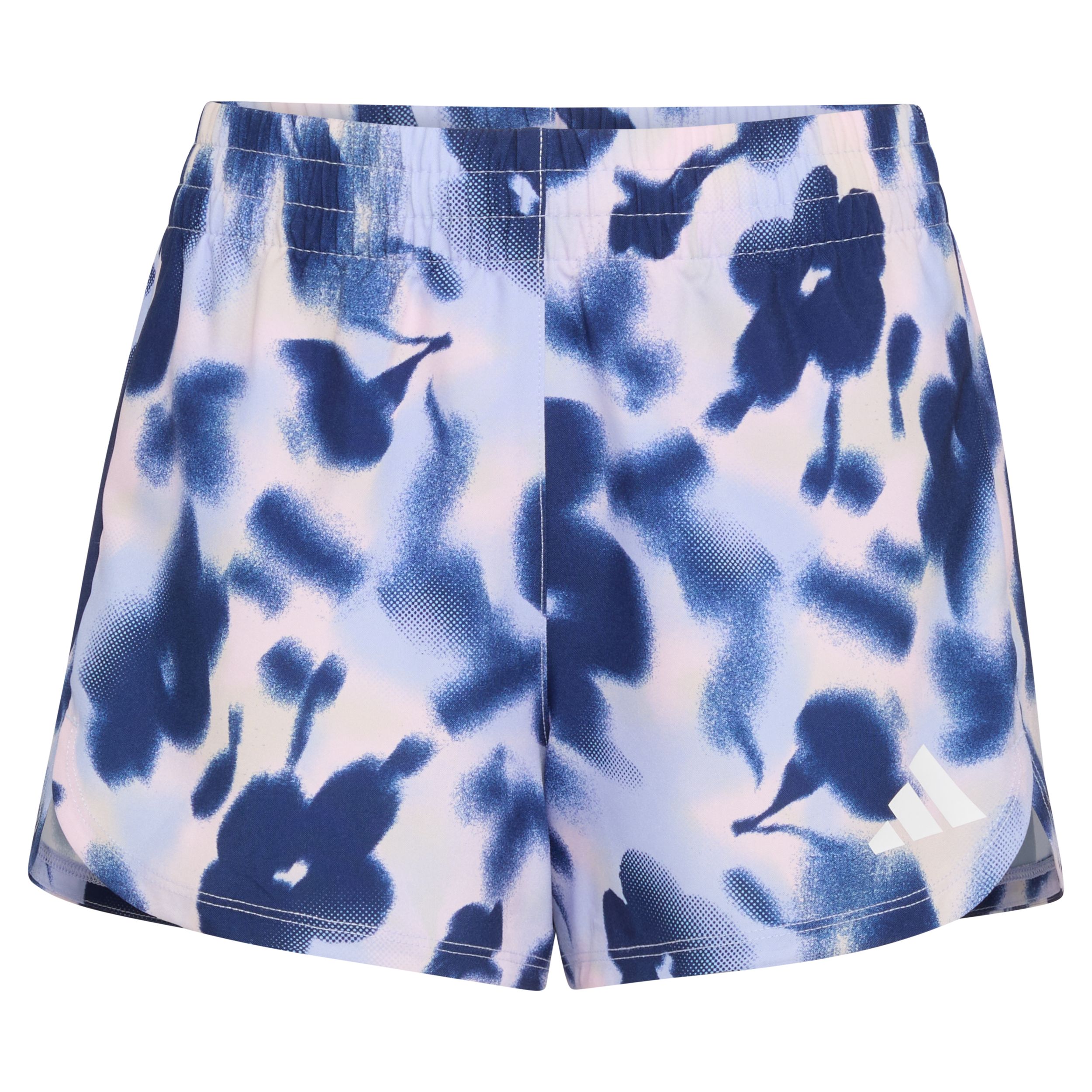 adidas Girls' All Over Print Woven Pacer Shorts