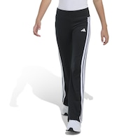 adidas Girls' Flare Leg Pants Front_Flat