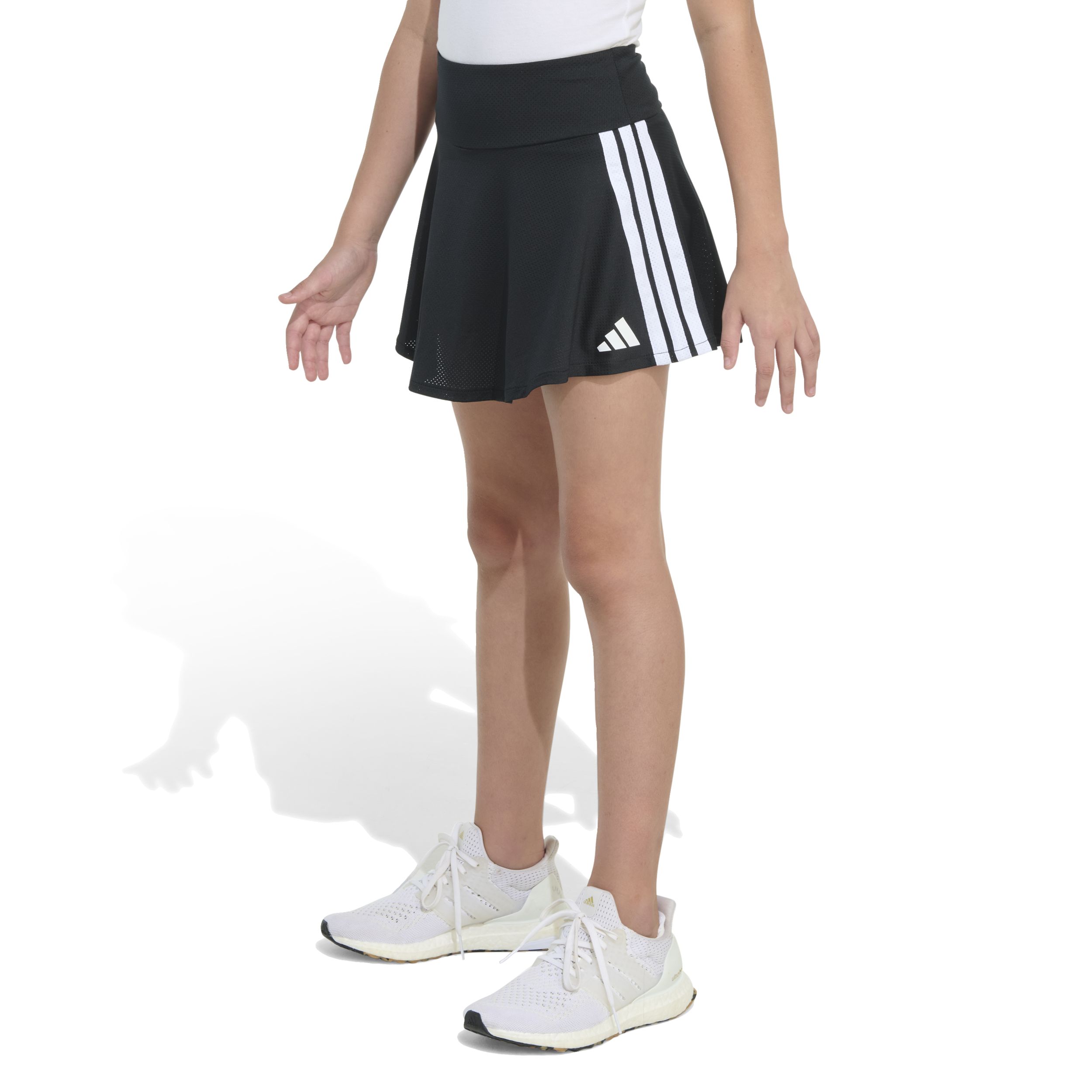 adidas Girls' 3-Stripe Flounce Skort