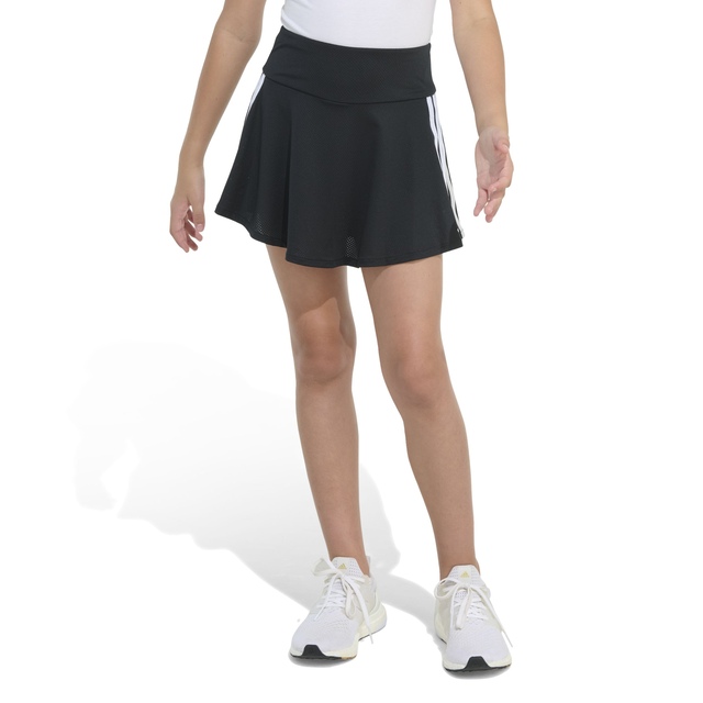 adidas Girls' 3-Stripe Flounce Skort