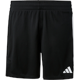 adidas Girls' 3-Stripe 5 Inch Shorts Front_Flat