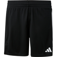 adidas Girls' 3-Stripe 5 Inch Shorts Front_Flat