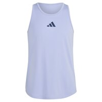 adidas Girls' Poly Flowy Tank Front_Flat