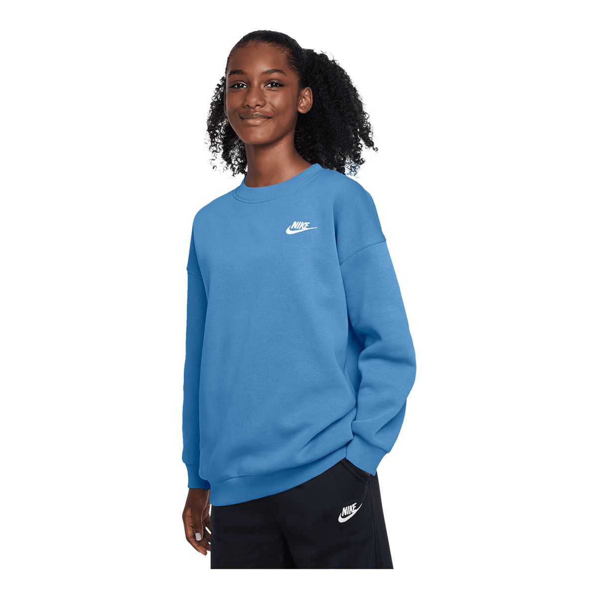 Nike Sportswear Girls' Club Fleece Boyfriend Sweatshirt