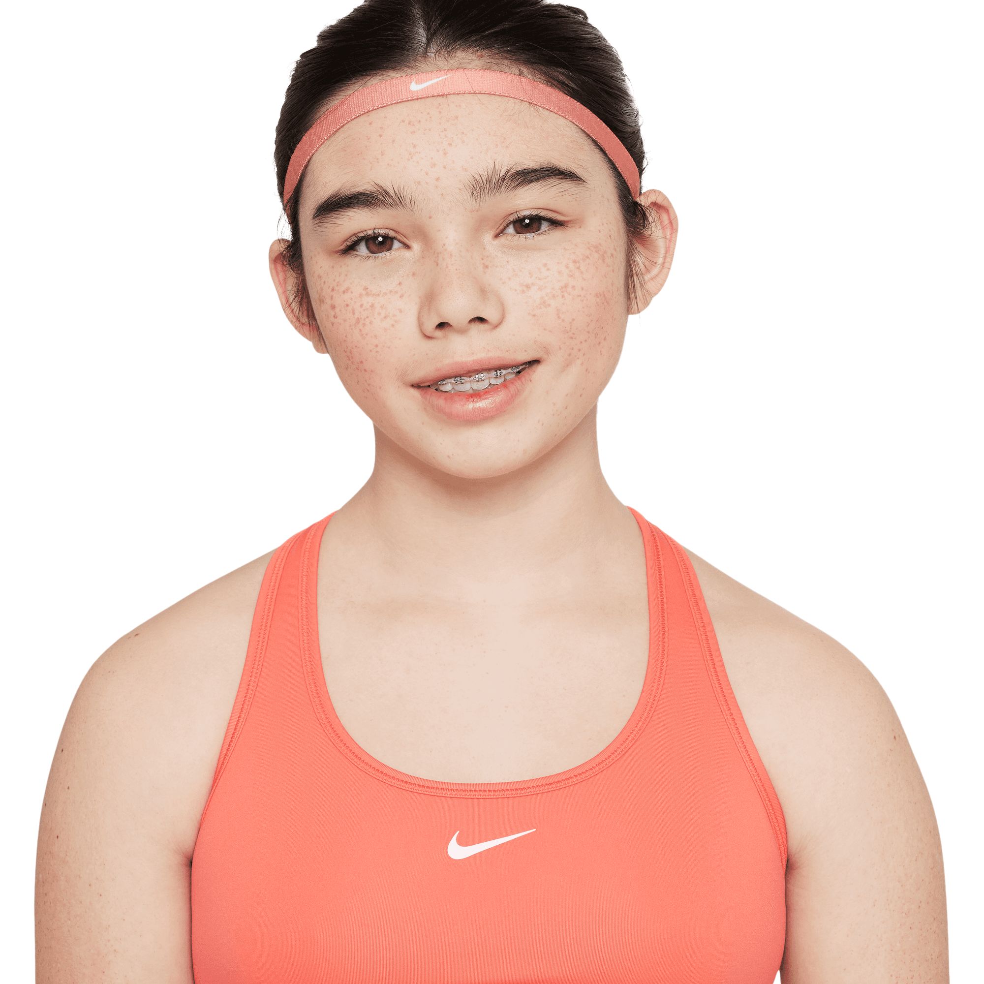 Nike Girls' Dri-FIT Swoosh Sports Bra