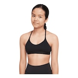 Nike Girls' Indy Seamless Sports Bra Front_Angled_Left