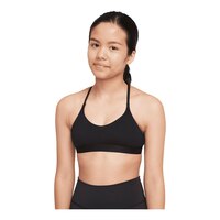Nike Girls' Indy Seamless Sports Bra Front_Angled_Left