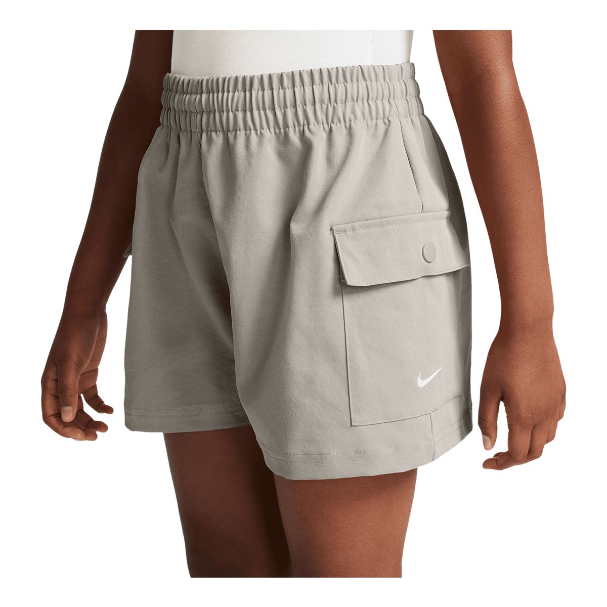 Nike Sportswear Girls' Woven Cargo Shorts