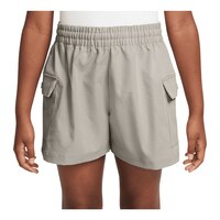 Nike Sportswear Girls' Woven Cargo Shorts Front_Flat