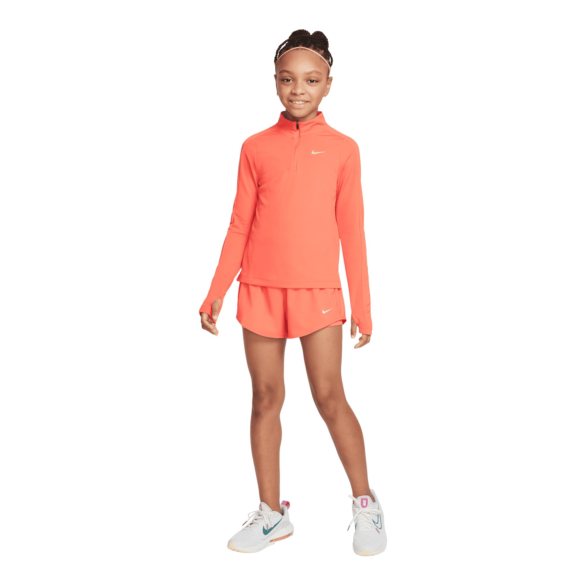 Nike Girls' Dri-FIT One 2-in-1 3" Shorts