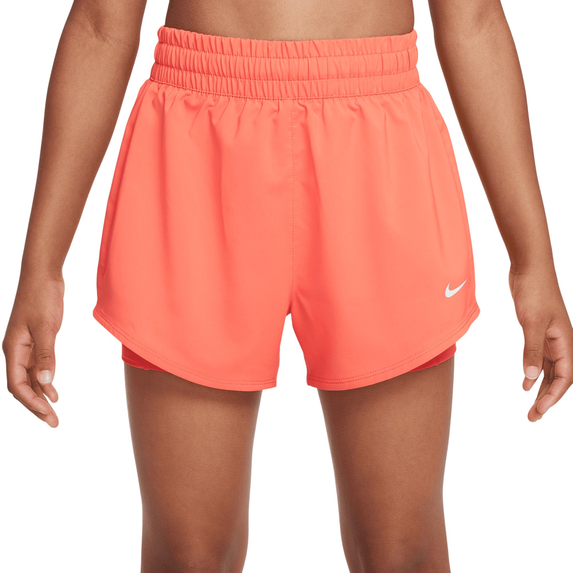 Nike Girls' Dri-FIT One 2-in-1 3" Shorts