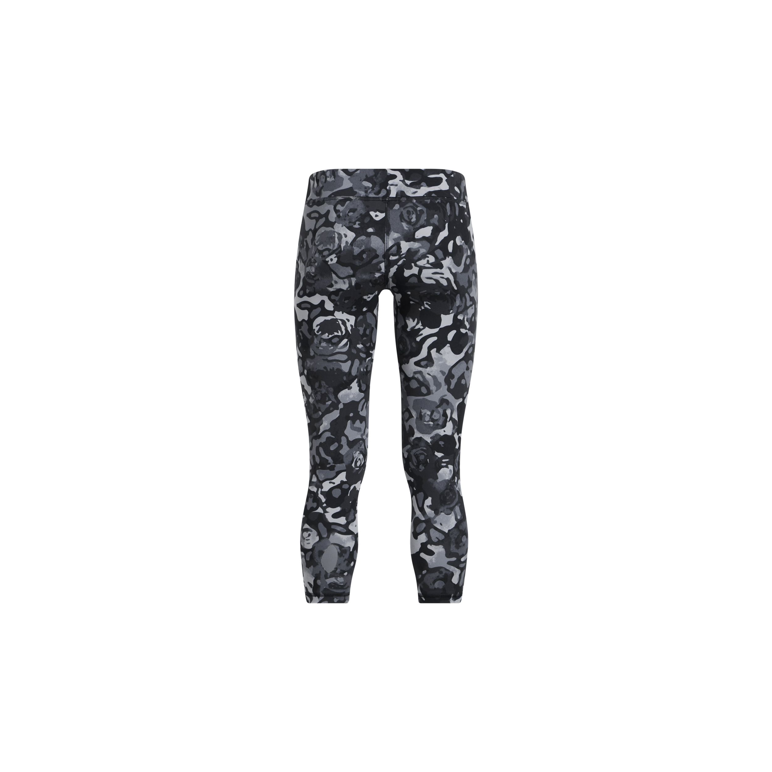 Under Armor Girls' Motion Printed Ankle Crop Leggings