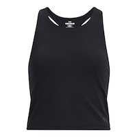 Under Armour Girls' Motion Crop Tank Front_Flat